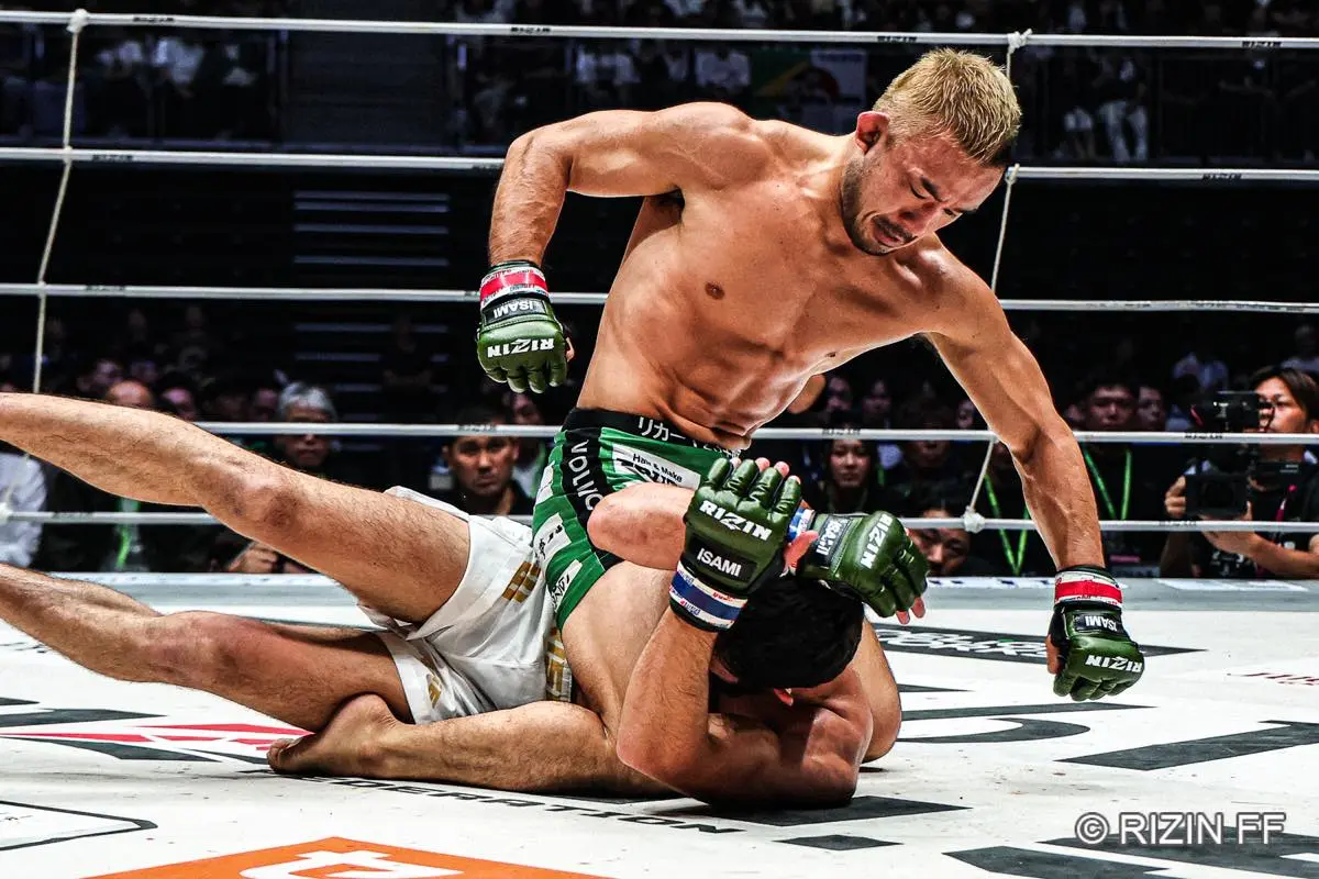 フライ級トーナメント2回戦 扇久保博正 vs. アリベク・ガジャマトフ3