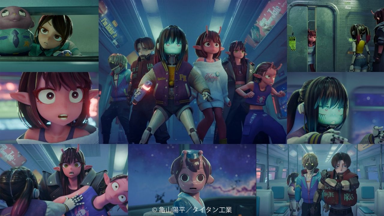 アニメ『銀河特急 ミルキー☆サブウェイ』劇場公開が決定 TV版を再編集