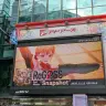 渋谷の街頭ビジョンに登場しているReGLOSS／画像は公式Instagramから
