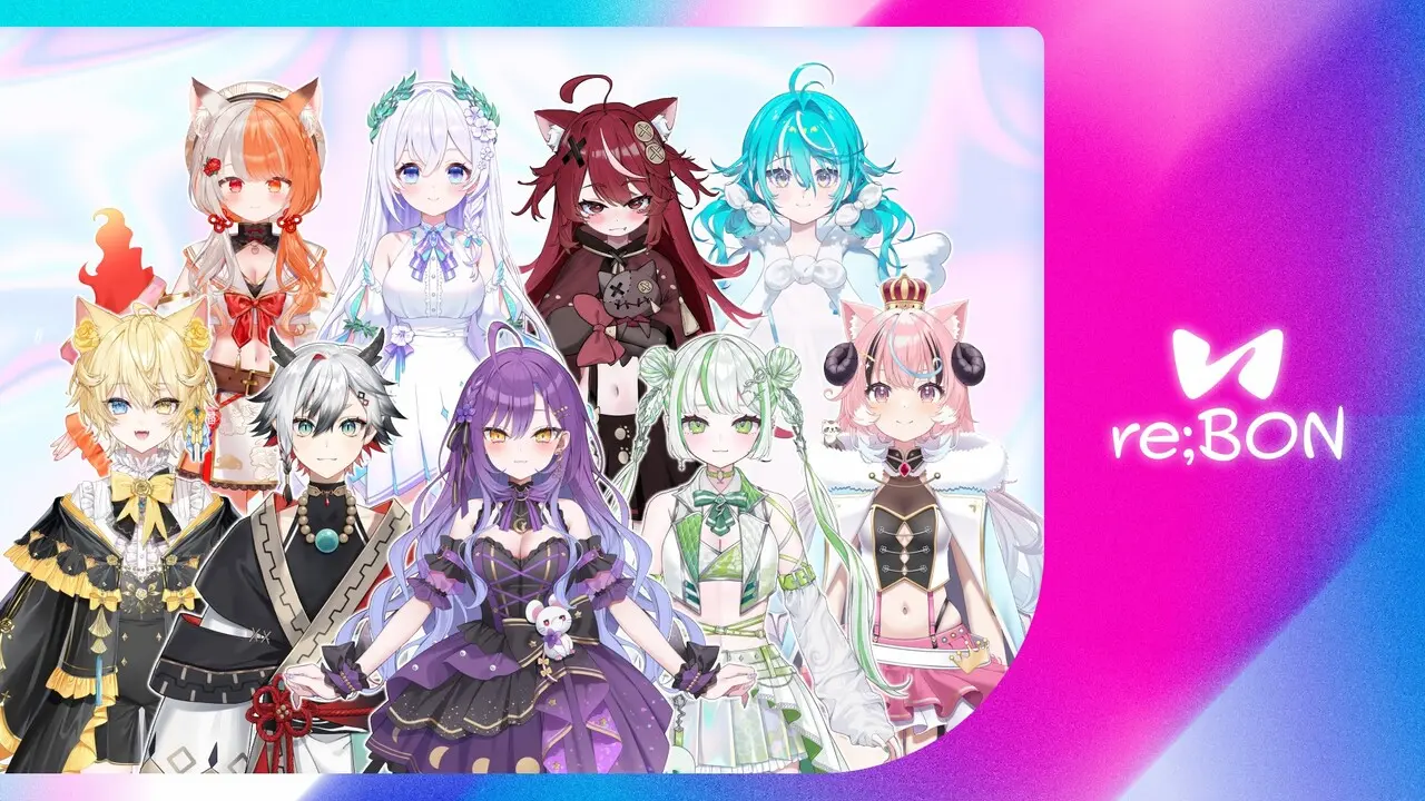 VTuber碧依さくらが代表の事務所「re;BON」 9名が一挙デビュー決定