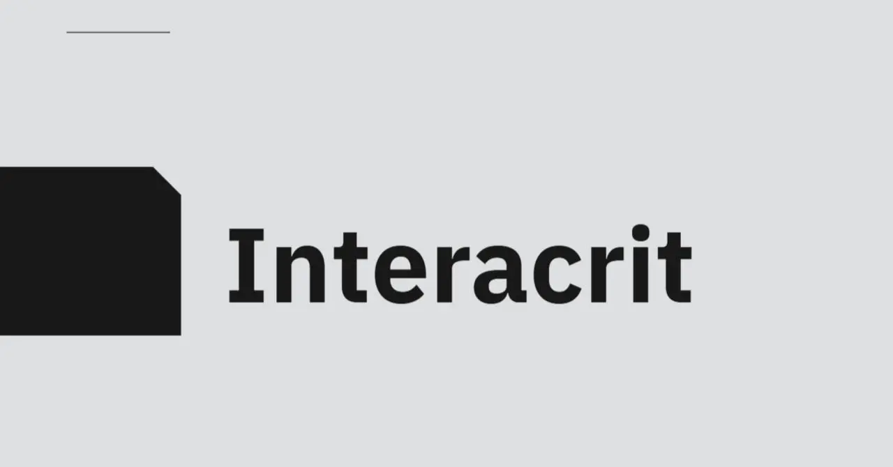 Jiniさんによる新規ゲームメディア「Interacrit」／画像はJiniさんnoteより