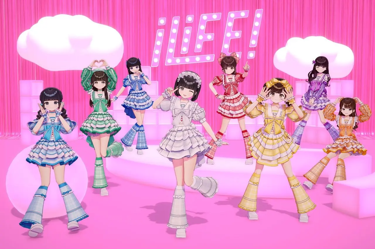 エイベックス主催のバーチャルアイドルフェス「Life Like a Live! 10」開催決定