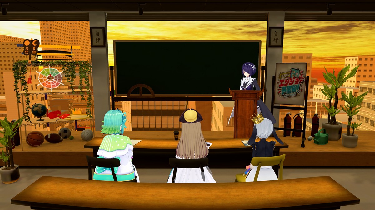 『あおぎり高校のENJOY!エンジョー予備校！』場面写真4