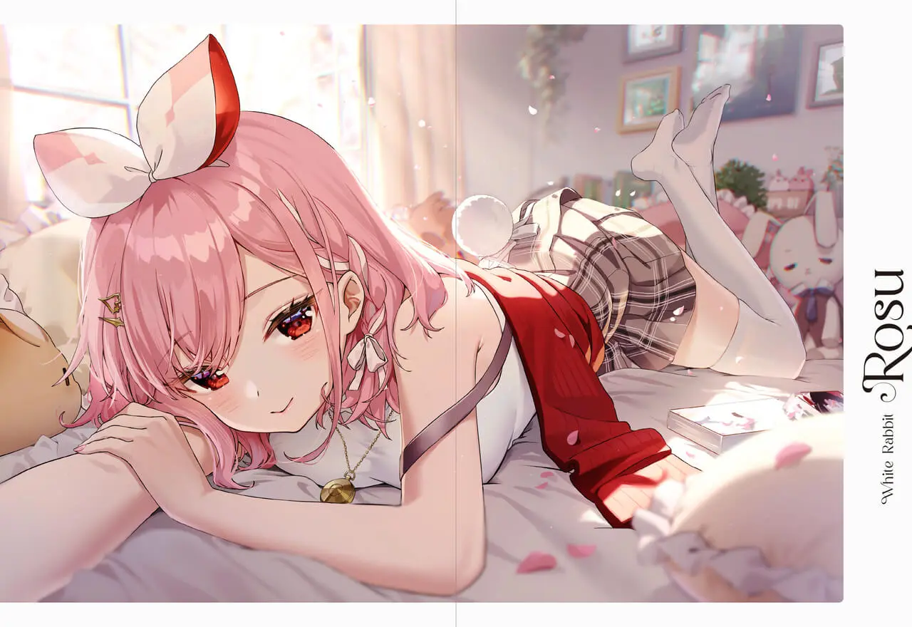 『セレニティ　アート・オブ・ロスリ』ページ抜粋