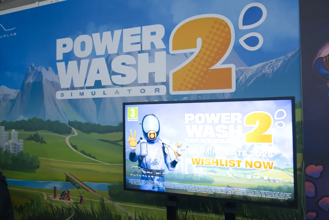 『PowerWash Simulator 2』／Neon Noroshiブース