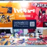 ブースに展示されたふもコレとアニメ『ハイキュー!!』のコラボデバイス