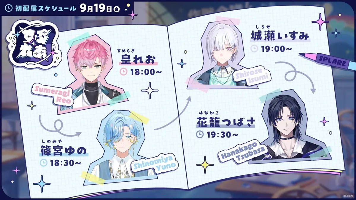 初配信スケジュール