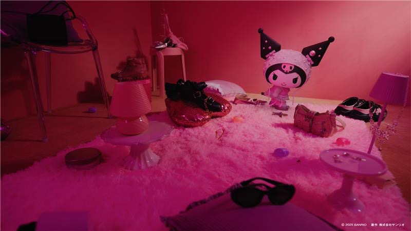 KUROMIの新曲「KUROMI♡Profile」 MV場面カット1