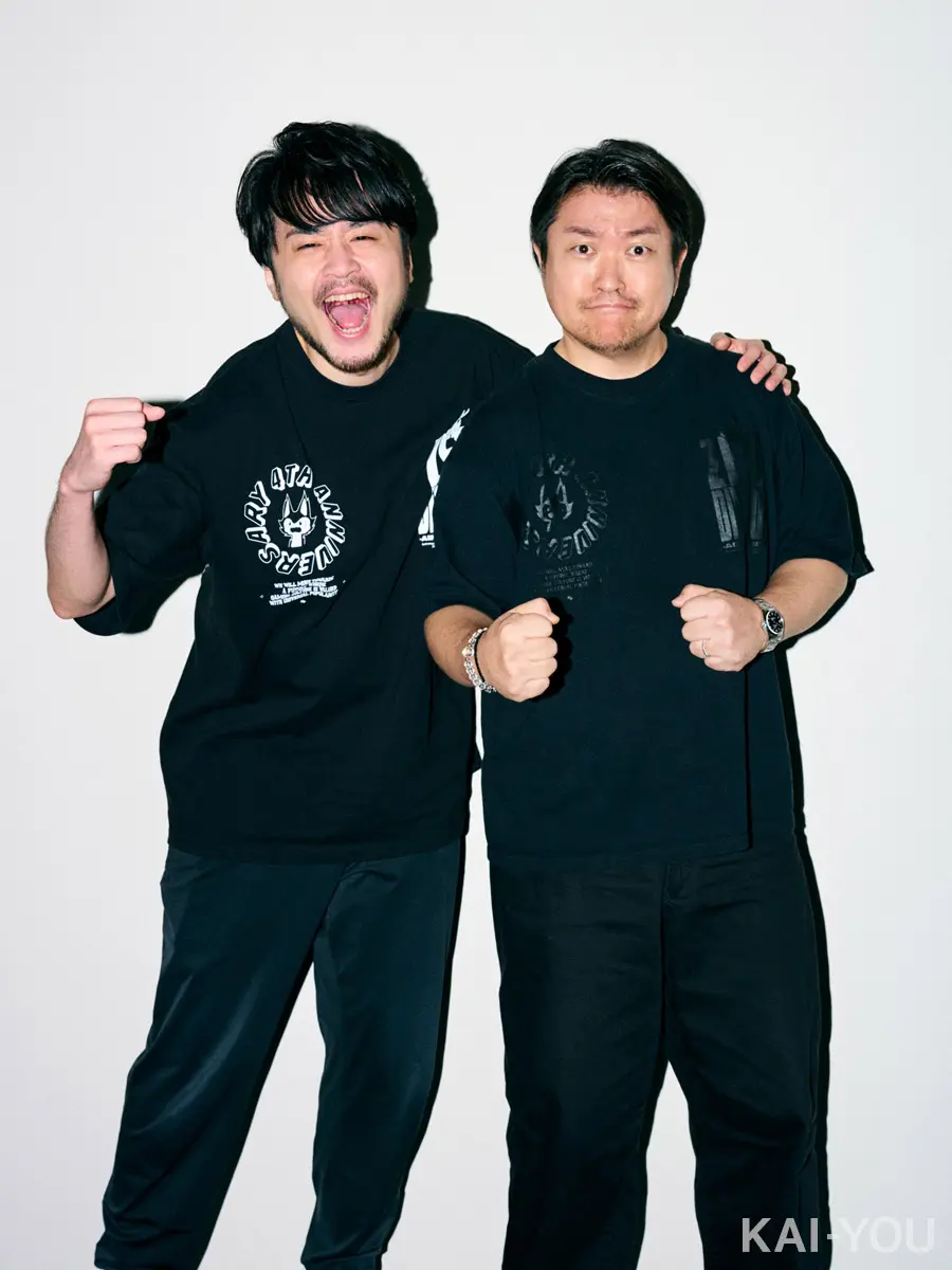 新プロジェクトに関する意気込みを語ってくれた、k4senさん（写真左）と西原大輔さん（写真右）