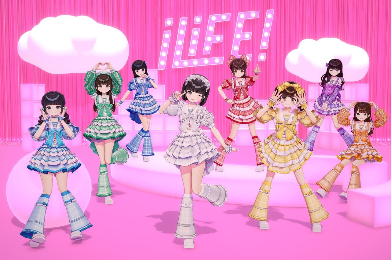 エイベックス主催のバーチャルアイドルフェス「Life Like a Live! 10
