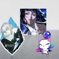 shu uemura x FF14ランダム ステッカー