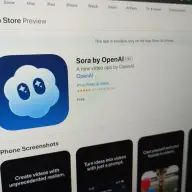 Open AIの動画生成AI「Sora 2」／画像は筆者撮影
