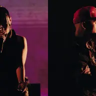 「and supported by Ploom」に登場したAwichさん（左）とJP THE WAVYさん（右）