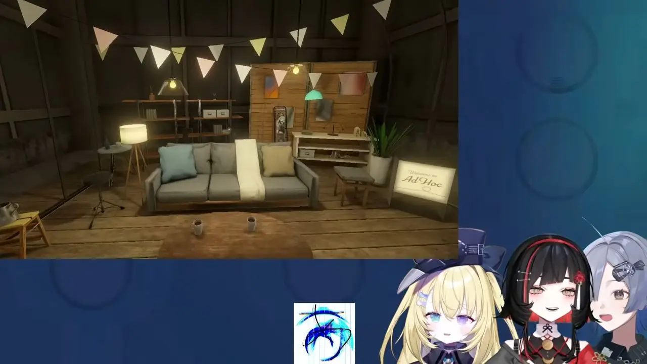 「誰でもお気軽配信ワールド AdHoc -アドホック-」配信ステージ