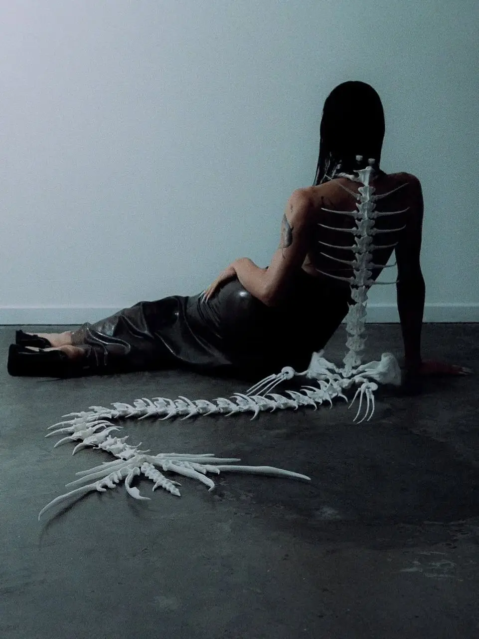 「Biomechanical Siren Skeleton」