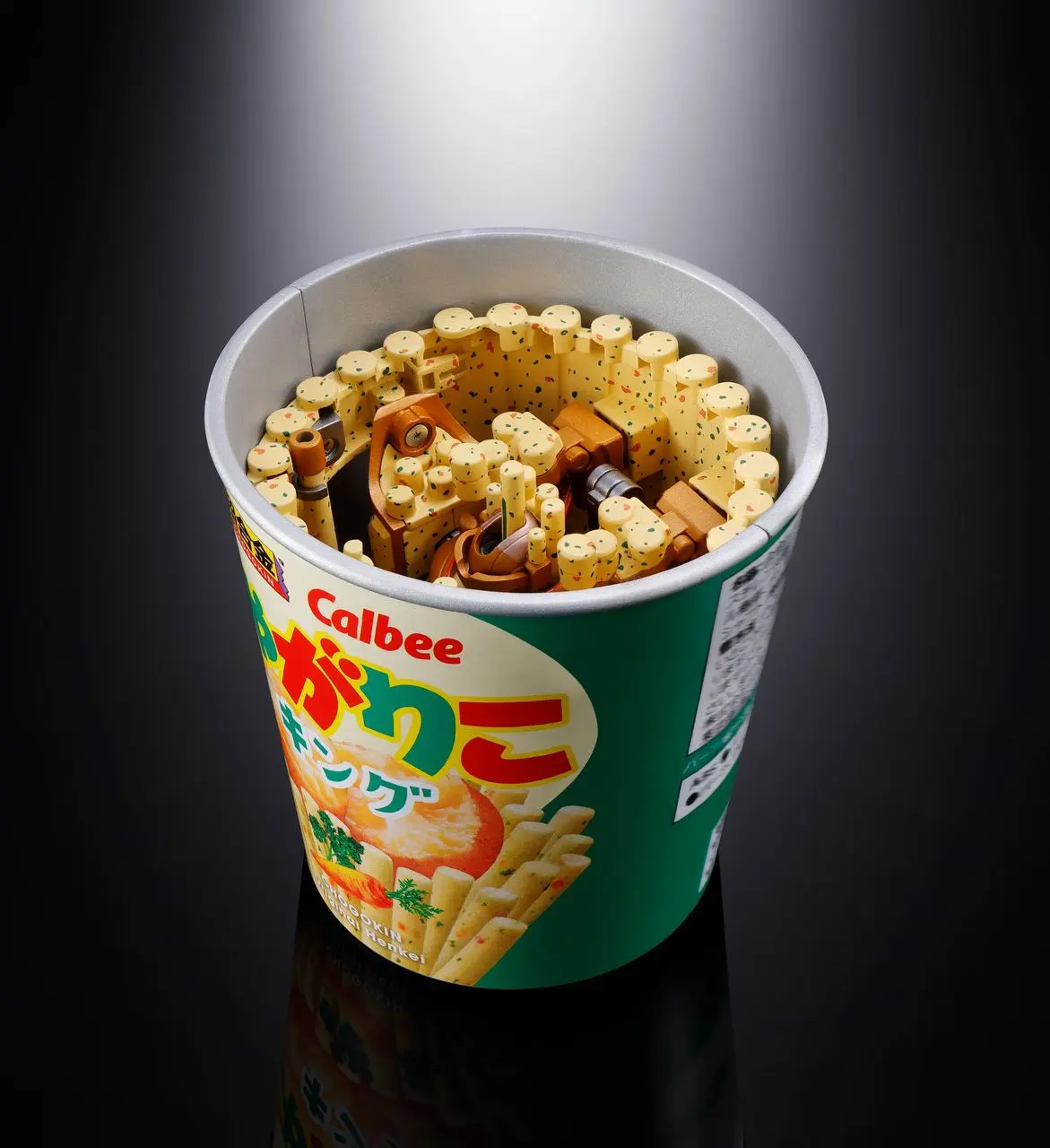 「じゃがりこモード」の「超合金 じゃがりこキング」