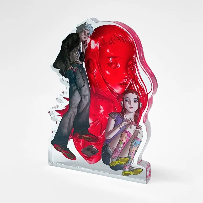 QINGYIのアクリルブロック