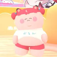 「BURGER PRINCESS」で入手できる「デブかるび」アバター／筆者撮影