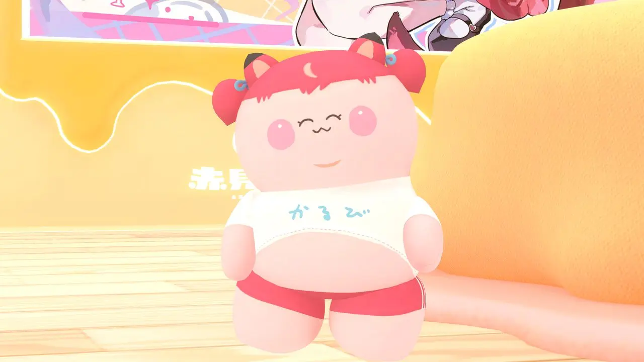 「BURGER PRINCESS」で入手できる「デブかるび」アバター／筆者撮影