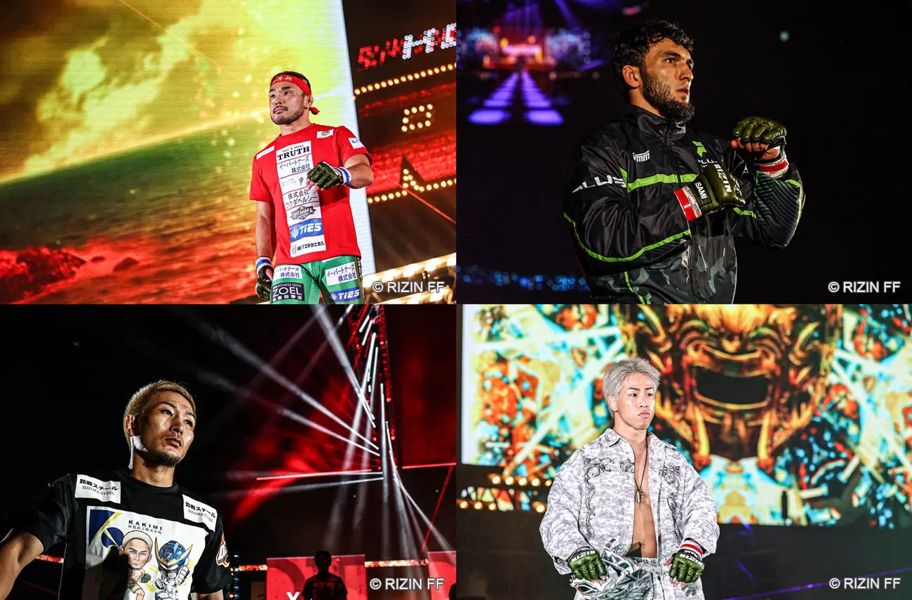 RIZINフライ級GP準決勝は扇久保vsガジャマトフ、元谷vs神龍が対決 伊藤は無念のリザーバーへ