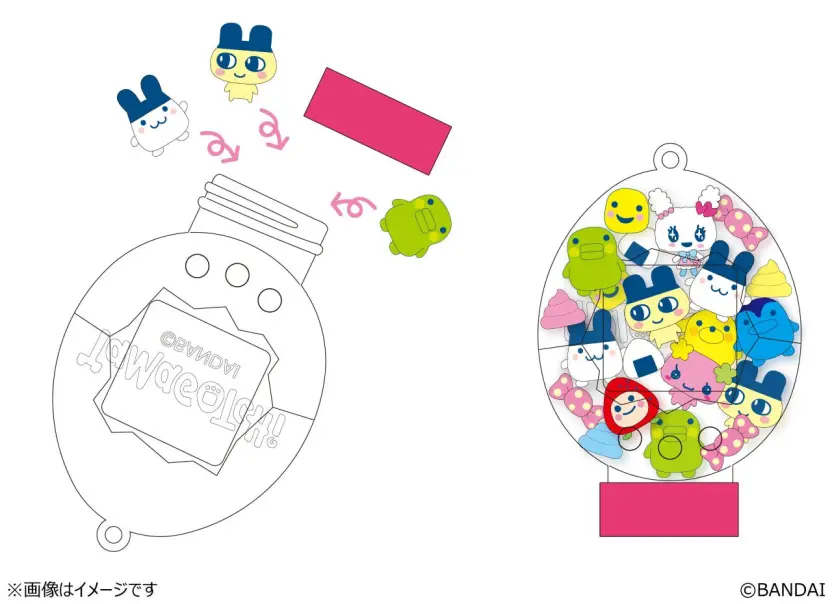 メゾピアノコラボ ♡ たまごっち Tamagotchi Connection メゾピアノ たまごっちこらぼれーしょん