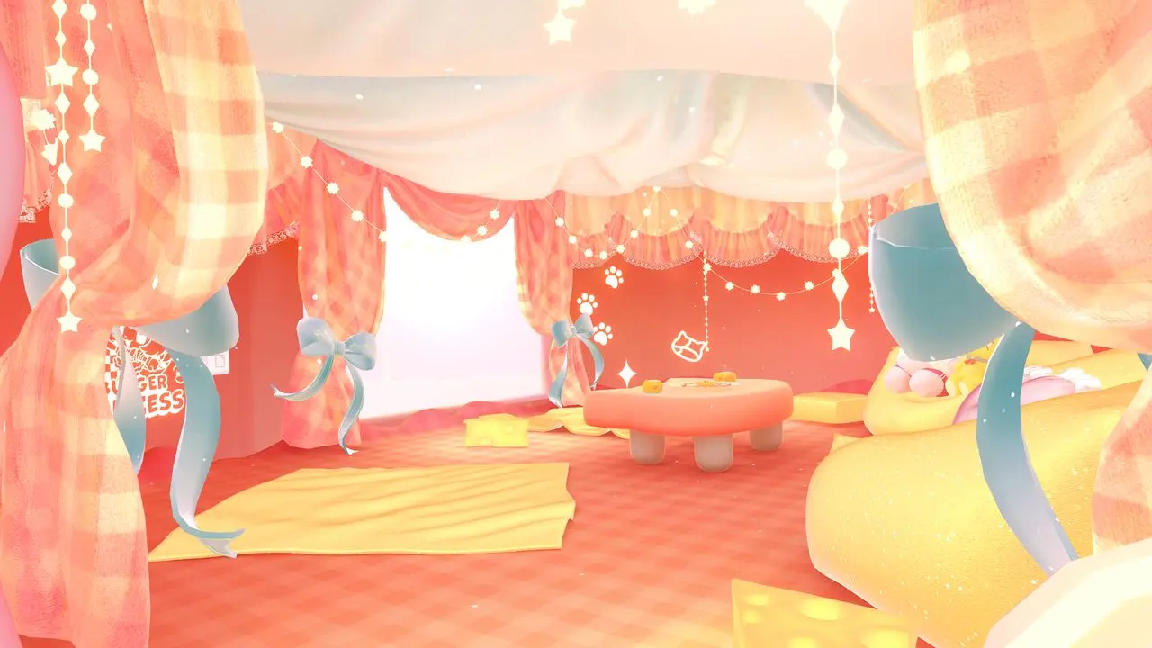 「BURGER PRINCESS」2階・チーズルーム／筆者撮影