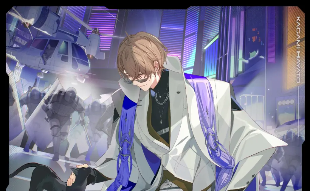 加賀美ハヤトさんの1stミニアルバム『ULTIMATE CITY』通常盤ジャケット