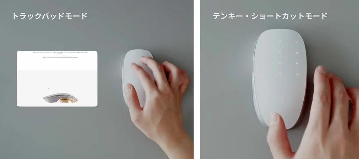 3つの操作方法に対応