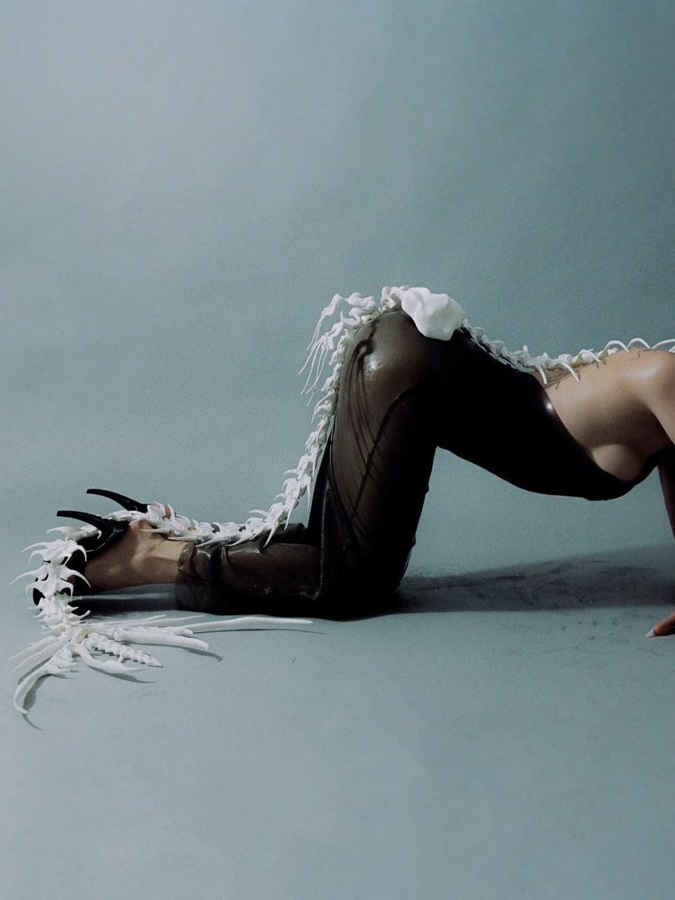 「Biomechanical Siren Skeleton」