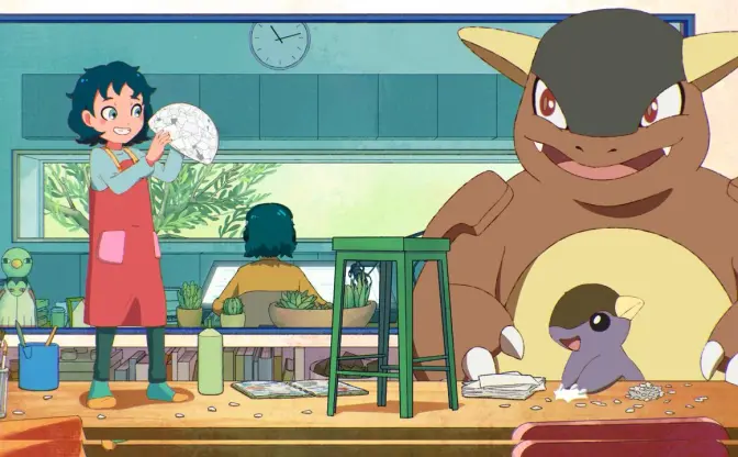 ポケモン短編アニメ『めがはなせないね ガルーラ』公開　スタジオコロリドが映像プロデュース