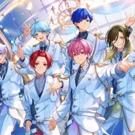 いれいすのメンバー：左から時計回りに初兎（しょう）さん、-hotoke-（ほとけ）さん、If（いふ）さん、悠佑（ゆうすけ）さん、ないこさん、りうらさん