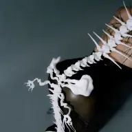 「Biomechanical Siren Skeleton」