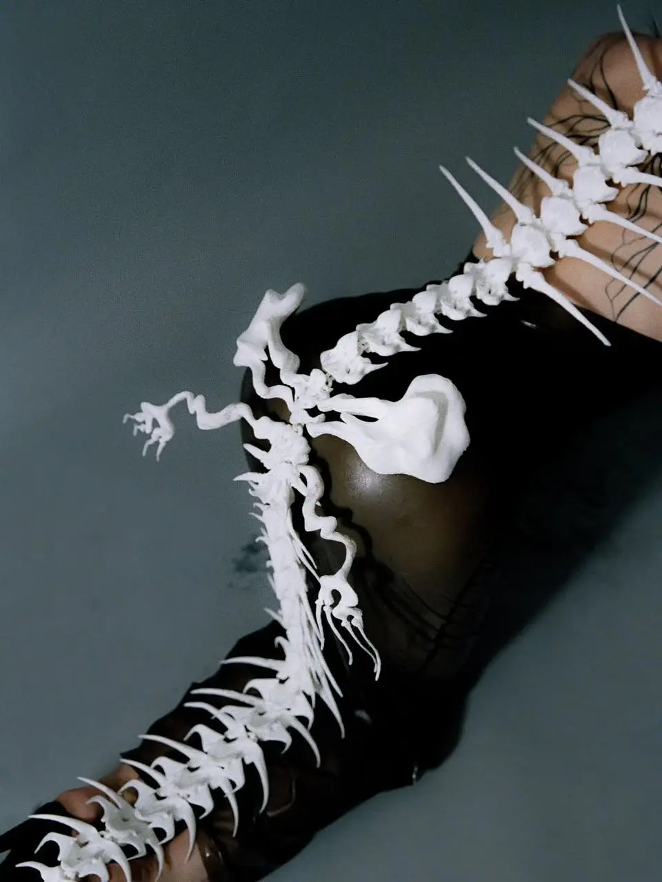 「Biomechanical Siren Skeleton」