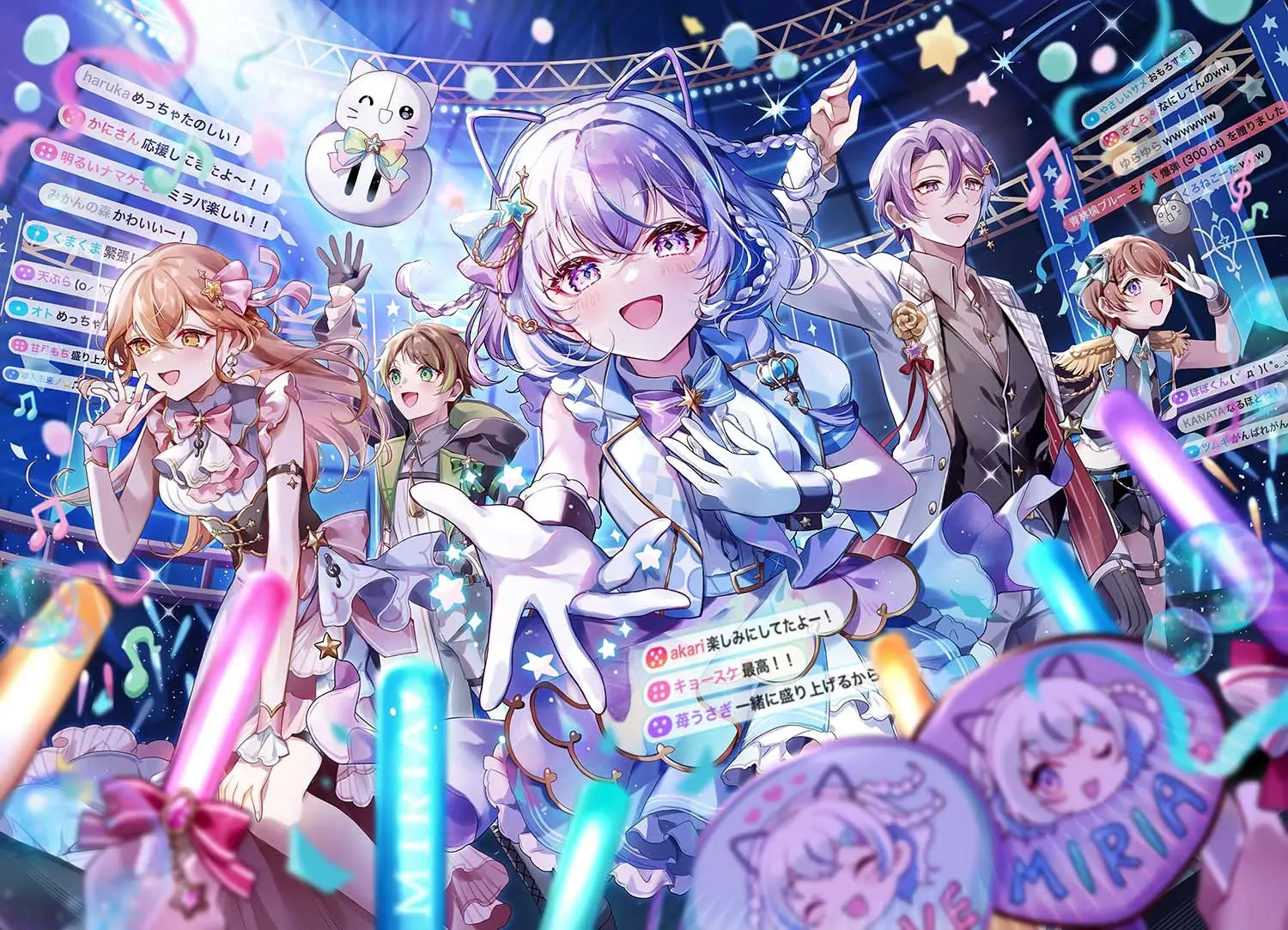 Vライブ配信アプリ「IRIAM」7周年記念でリアルイベント開催決定