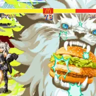 コラボ商品を紹介する獅白ぼたんさん