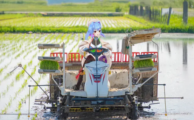 農業VTuberユニットPeaky Hikers、新米6.3トンを収穫／販売　お茶碗83000杯分