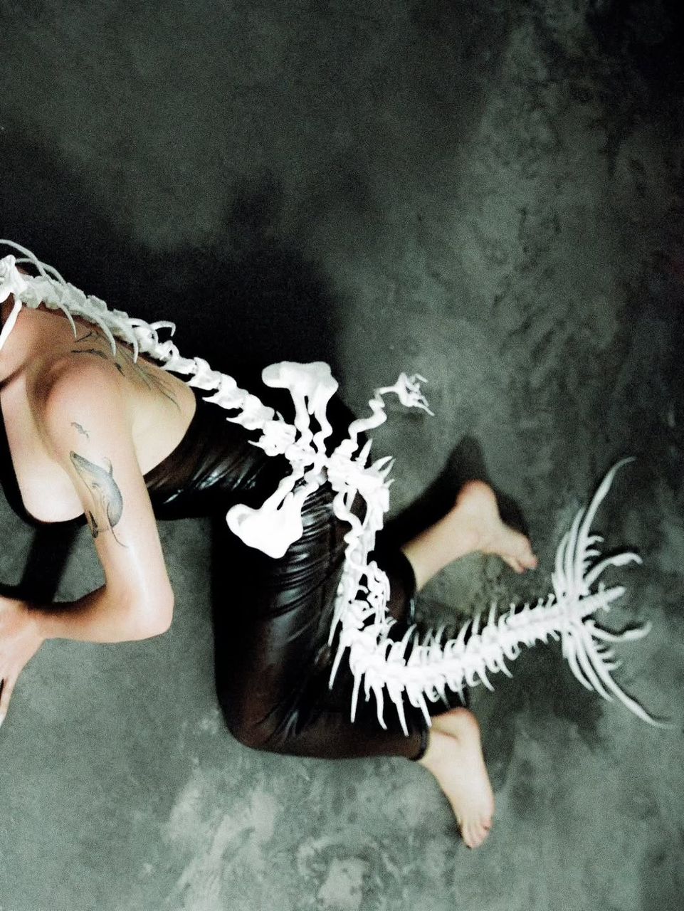 「Biomechanical Siren Skeleton」