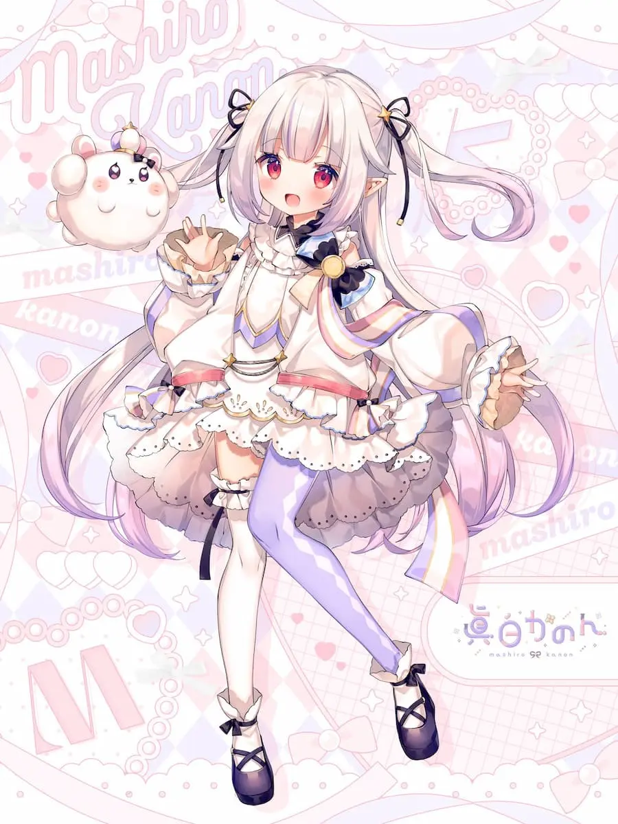 bilibiliで人気を集めるVTuber・眞白かのんさん