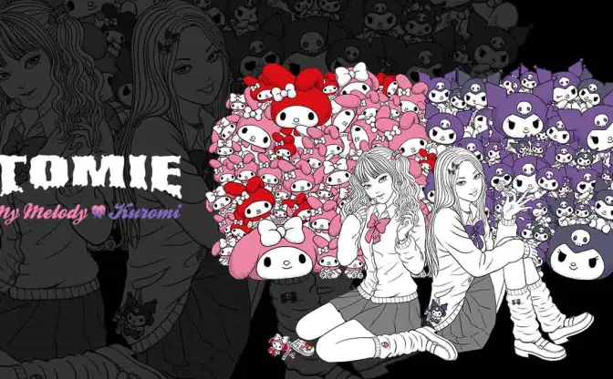 伊藤潤二×サンリオのコラボ、再び──今回の「ギャル富江」はマイメロとクロミ!?