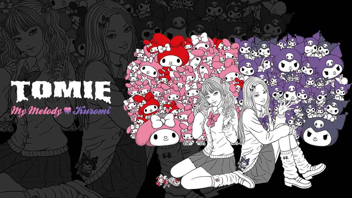 伊藤潤二×サンリオのコラボ、再び──今回の「ギャル富江」はマイメロとクロミ!?