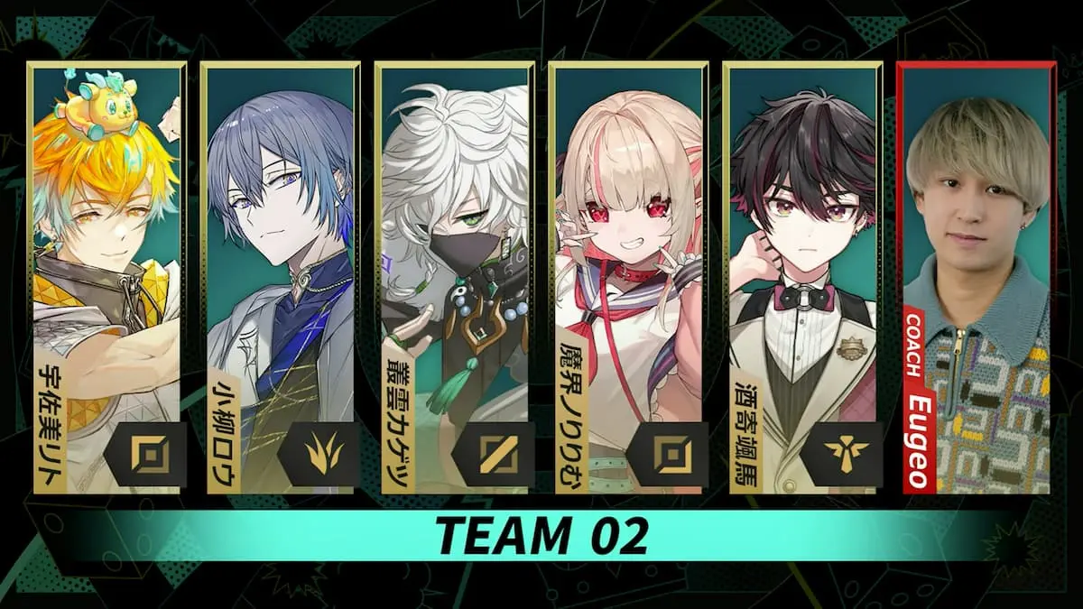 「KZHCUP in League of Legends」チーム2／画像は葛葉さんの配信から