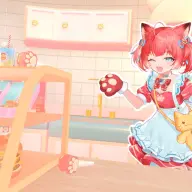 赤見かるびさん公式VRChatワールド「BURGER PRINCESS」／筆者撮影