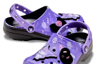 クロミ×Crocsコラボアイテム発売 細部までクロミづくしの一足