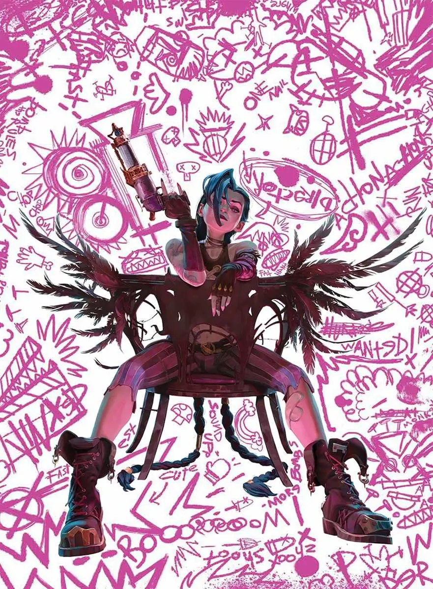 『The Art and Making of Arcane』誌面