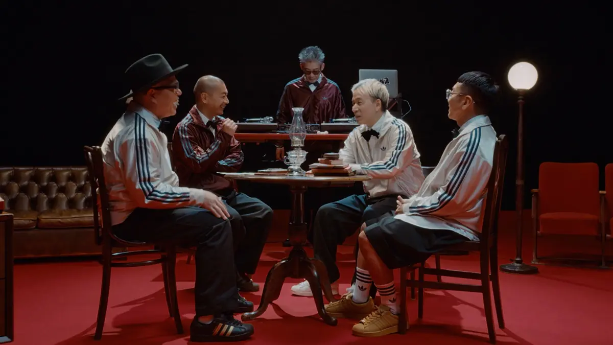 RIP SLYMEが出演したadidas Originalsキャンペーンムービーより