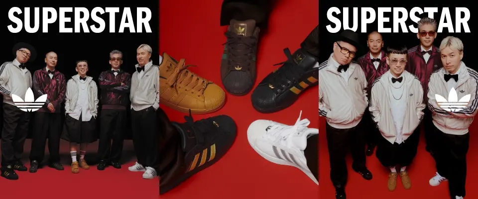 RIP SLYME×adidas Originalsキービジュアル