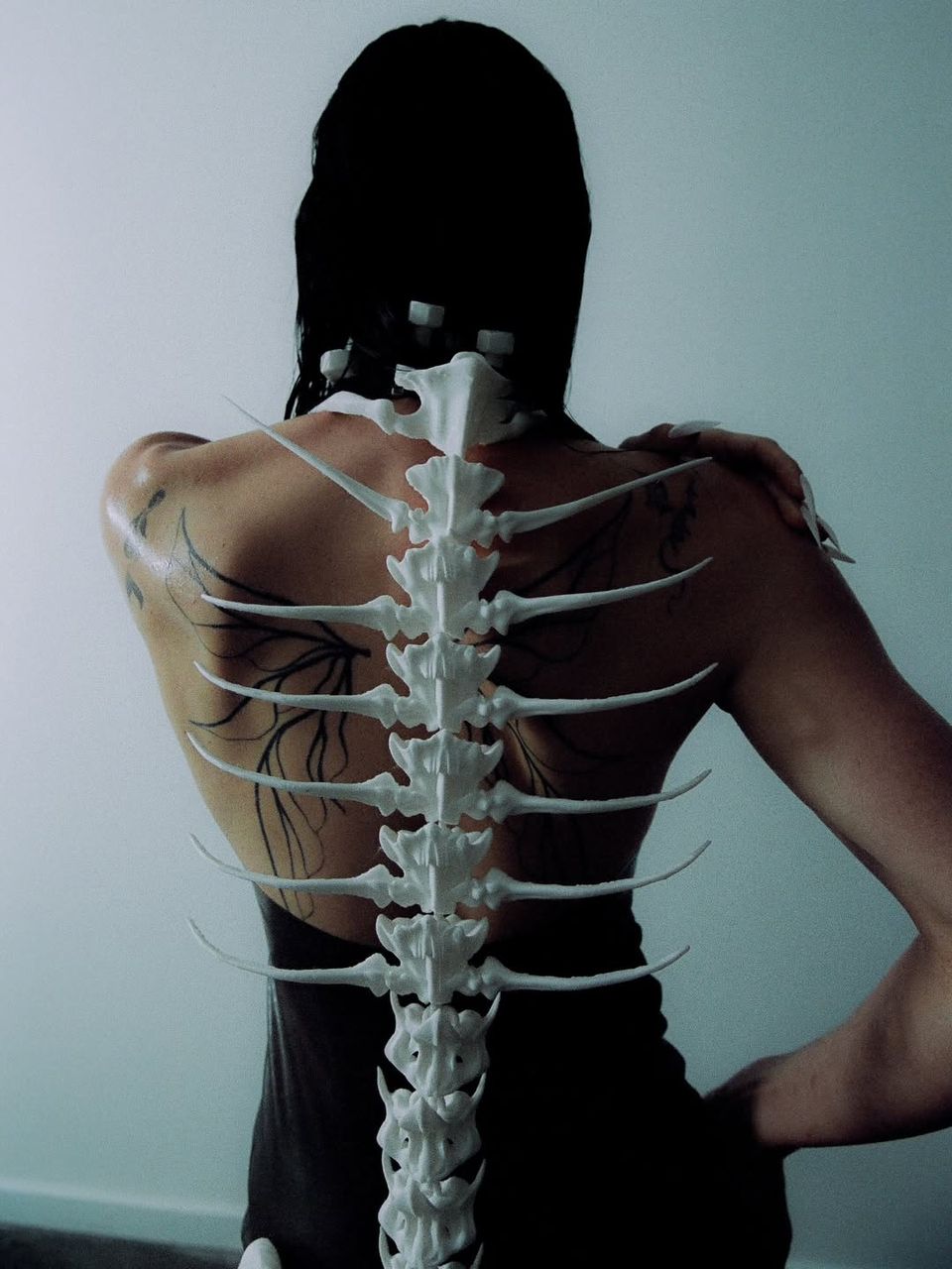 「Biomechanical Siren Skeleton」