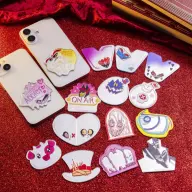 トレーディングアクリルミラーステッカー（全16種）