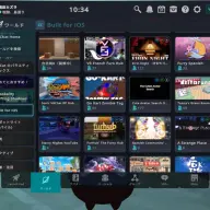 iOS版の場合、ワールドタブ内の「Built for iOS」にアクセス可能なワールドが表示される／筆者撮影