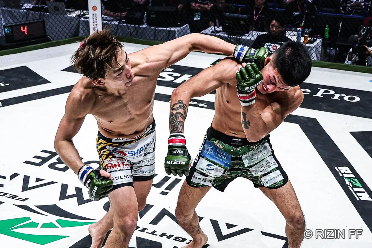 鹿志村仁之介 vs. 安井飛馬2